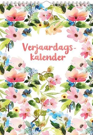 Verjaardagskalender - Watercolour Laatste Kans