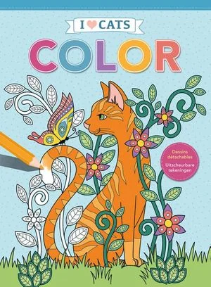 Korting I Love Cats Color