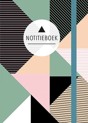 Notitieboek (klein) Triangles Premium