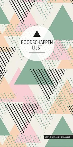 Boodschappenlijst Triangles Snelle Levering