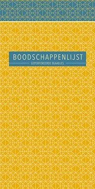 Boodschappenlijst Patterns Op = Op