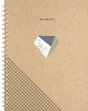 Weekendaanbieding Kraftspiraalboek Groot (lijnen)