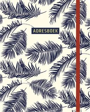 Adresboek (groot) Botanical Blue Bestseller