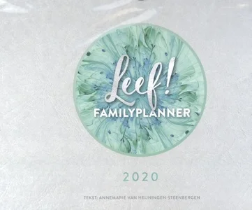 Bestel Nu Leef! Familieplanner 2020
