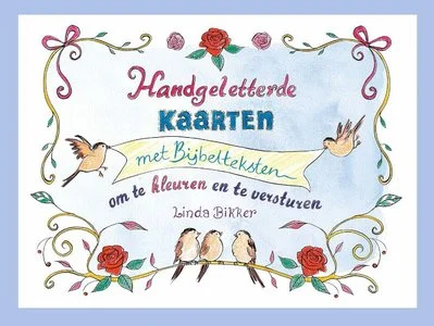 Merkproduct Handgeletterde Kaarten Met Bijbelteksten