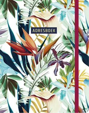 Adresboek (groot) Tropical Nieuw