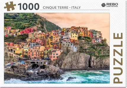 Rebo legpuzzel 1000 stukjes - Cinque Terre Italy Koopje