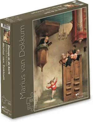 Koop Online Marius van Dokkum - Dansje in de kerk - Puzzel 500 stukjes