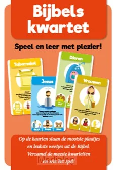 Snelle Levering Bijbels Kwartet (speel En Leer Met Plezi