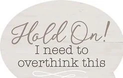 Hold on! - Speech Bubble - Tabletop decor - 14,5 x 10,5 cm - 656200968666 Beste Prijs