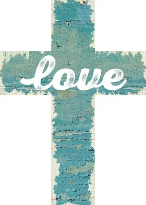 Koop Vandaag Houten muurkruis | Love |