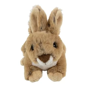 Knuffel Konijn Bruin Liggend 16 cm Gratis Verzending