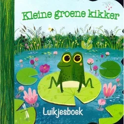 KLEINE GROENE KIKKER LUIKJESBOEK Gratis Retour
