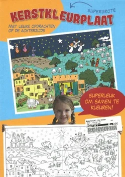 Dagaanbieding KERSTKLEURPLAAT