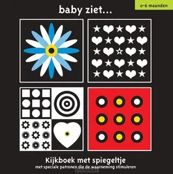 Populair KIJKBOEK MET SPIEGELTJE / 0-6 MAANDEN