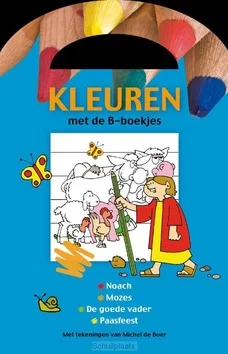 Betrouwbaar KLEURBOEK B-BOEKJE BLAUW