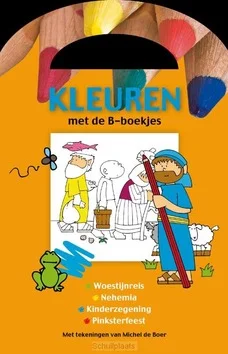 KLEURBOEK B-BOEKJE ORANJE Gratis Verzending