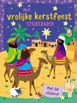 HET VROLIJKE KERSTFEEST STICKERBOEK Beperkte Voorraad