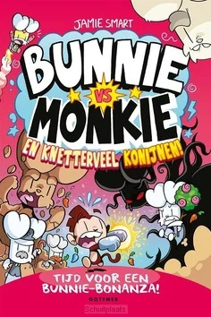Must-Have BUNNIE VS MONKIE EN KNETTERVEEL KONIJNEN