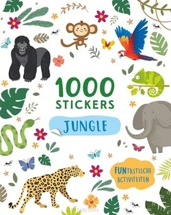 Gratis Verzending JUNGLE - 1000 STICKERS