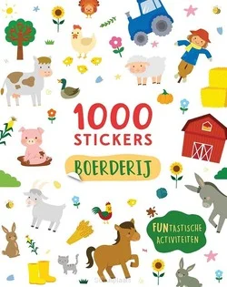 Koopje BOERDERIJ - 1000 STICKERS