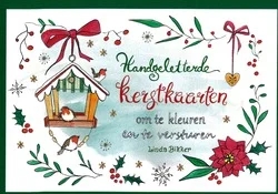 Gratis Retour HANDGELETTERDE KERSTKAARTEN OM TE KLEURE