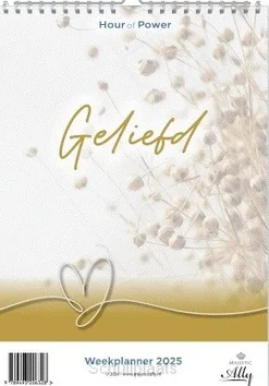 Goedkoop BUREAUKALENDER HOUR OF POWER JE BENT GEL