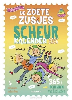 Actieprijs DE ZOETE ZUSJES MOPPENSCHEURKALENDER