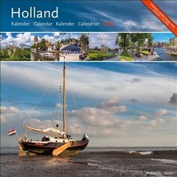 Premium HOLLAND MAANDKALENDER 2026 30X30