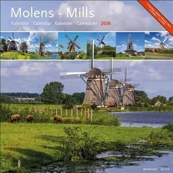 MOLENS MAANDKALENDER 2026 30X30 Bestel Nu