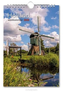 Beperkte Voorraad HOLLAND WEEKKALENDER 2026
