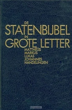 STATENBIJBEL GROTE LETTER NT1 MATTHEUS H Alleen Vandaag