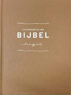 BIJBEL MET SCHRIJFRUIMTE CAMEL BMS1 Exclusieve Aanbieding