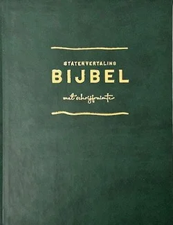 BIJBEL MET SCHRIJFRUIMTE GROEN BMS2 Actieprijs