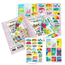 Direct Beschikbaar BIBLEJOURNALING TABS & MEMOCARDS
