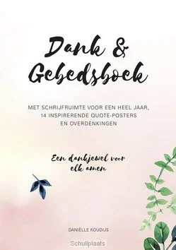 Beperkt Aanbod DANK & GEBEDSBOEK