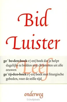 Bestel Nu BID LUISTER LEEFONDERWEG