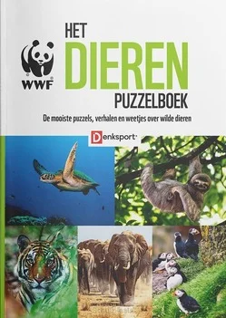 Lage Prijs DENKSPORT - HET WWF DIEREN PUZZELBOEK