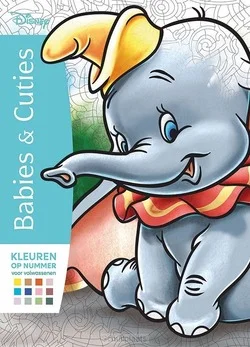 DISNEY BABIES & CUTIES KLEUREN OP NUMMER Merkproduct