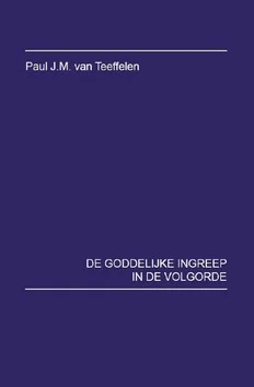 GODDELIJKE INGREEP IN DE VOLGORDE Snelle Levering