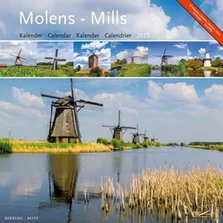 MOLENS MAANDKALENDER 2023 30X30 Gratis Retour