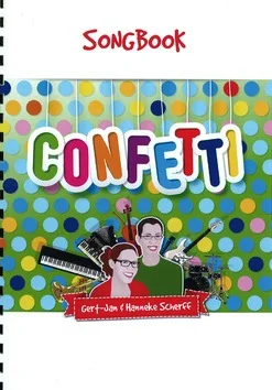 CONFETTI MUZIEKBOEK Flitsaanbieding