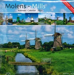 MOLENS - MILLS KALENDER 2020 30X30 CM Actieprijs