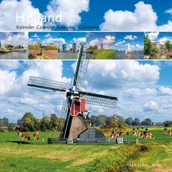 HOLLAND MAANDKALENDER 2023 KLEIN Gratis Retour