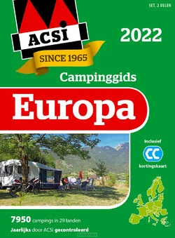 Gratis Retour ACSI CAMPINGGIDS EUROPA 2022 SET