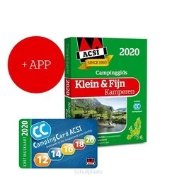 ACSI KLEIN & FIJN KAMPEREN GIDS + APP 20 Goedkoop