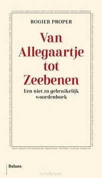 Finale Uitverkoop VAN ALLEGAARTJE TOT ZEEBENEN