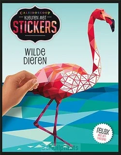 KLEUREN MET STICKERS - WILDE DIEREN Beperkt Aanbod