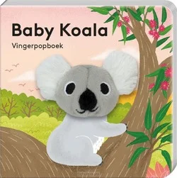 Seizoensaanbieding VINGERPOPBOEKJE BABY KOALA