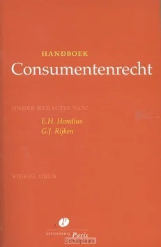 Hoge Kwaliteit HANDBOEK CONSUMENTENRECHT